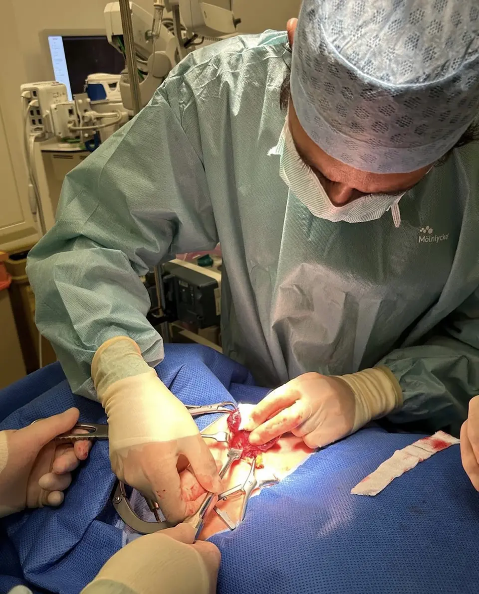 Mr Shad Khan carrying out Endocrine Surgery in London